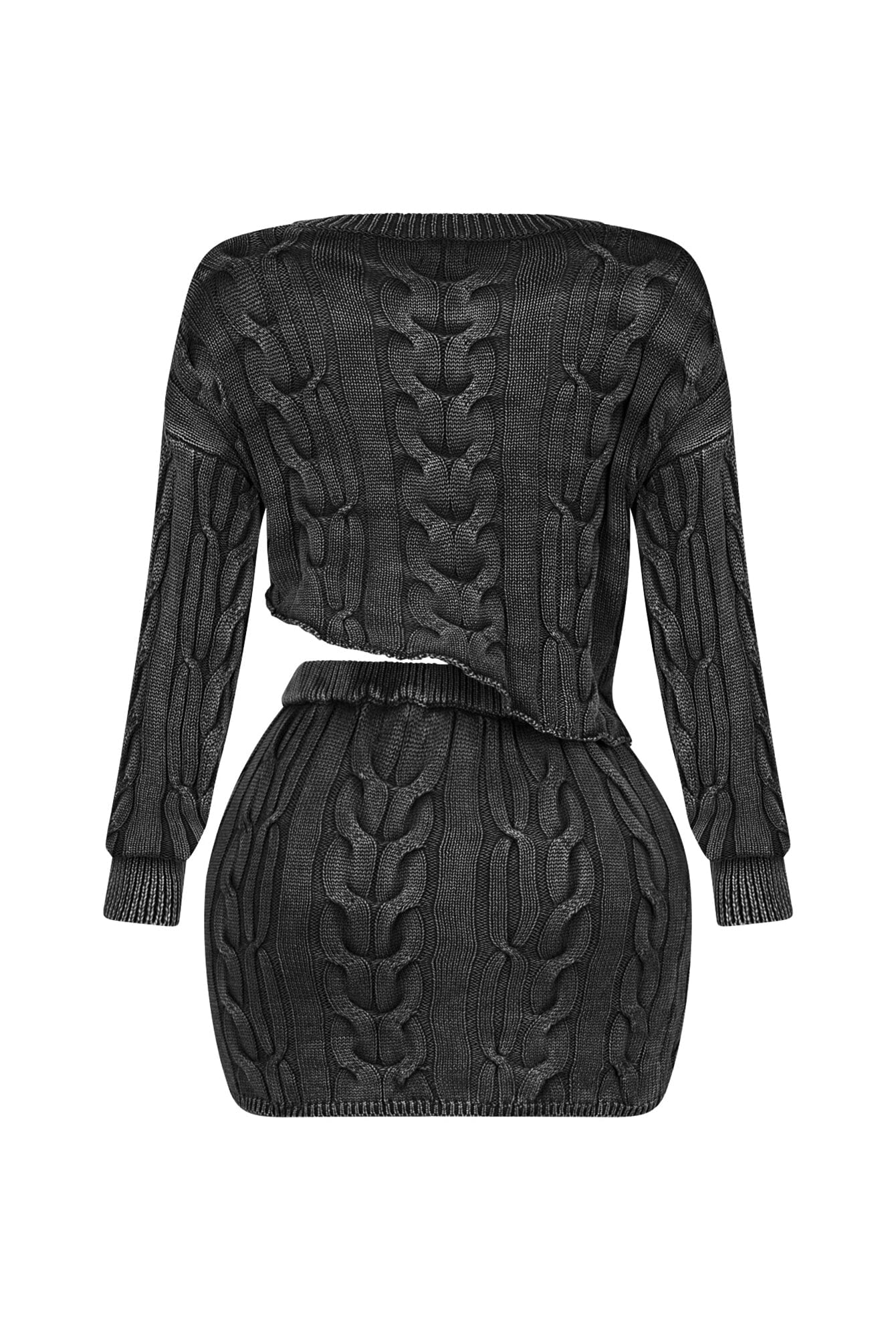 Melissa Mineral Wash Sweater & Skirt SET - Image 8