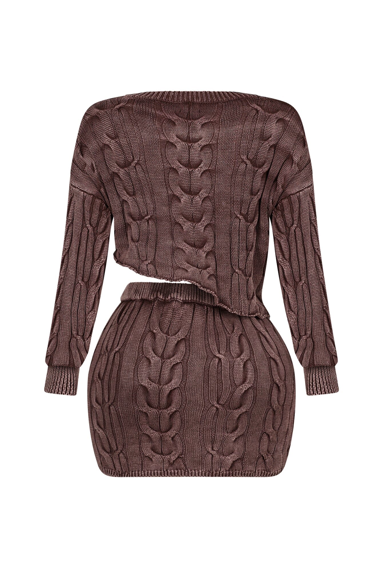 Melissa Mineral Wash Sweater & Skirt SET - Image 9