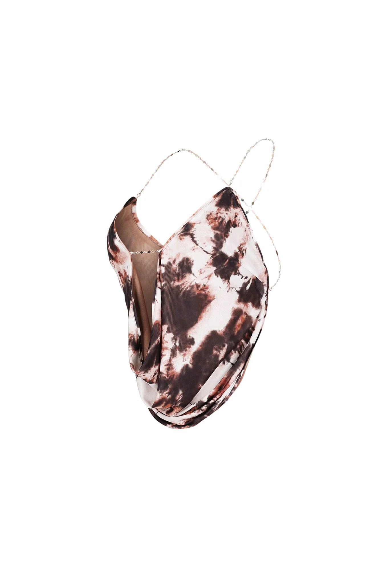 Mesh Meets Chain Halter Top - Image 4