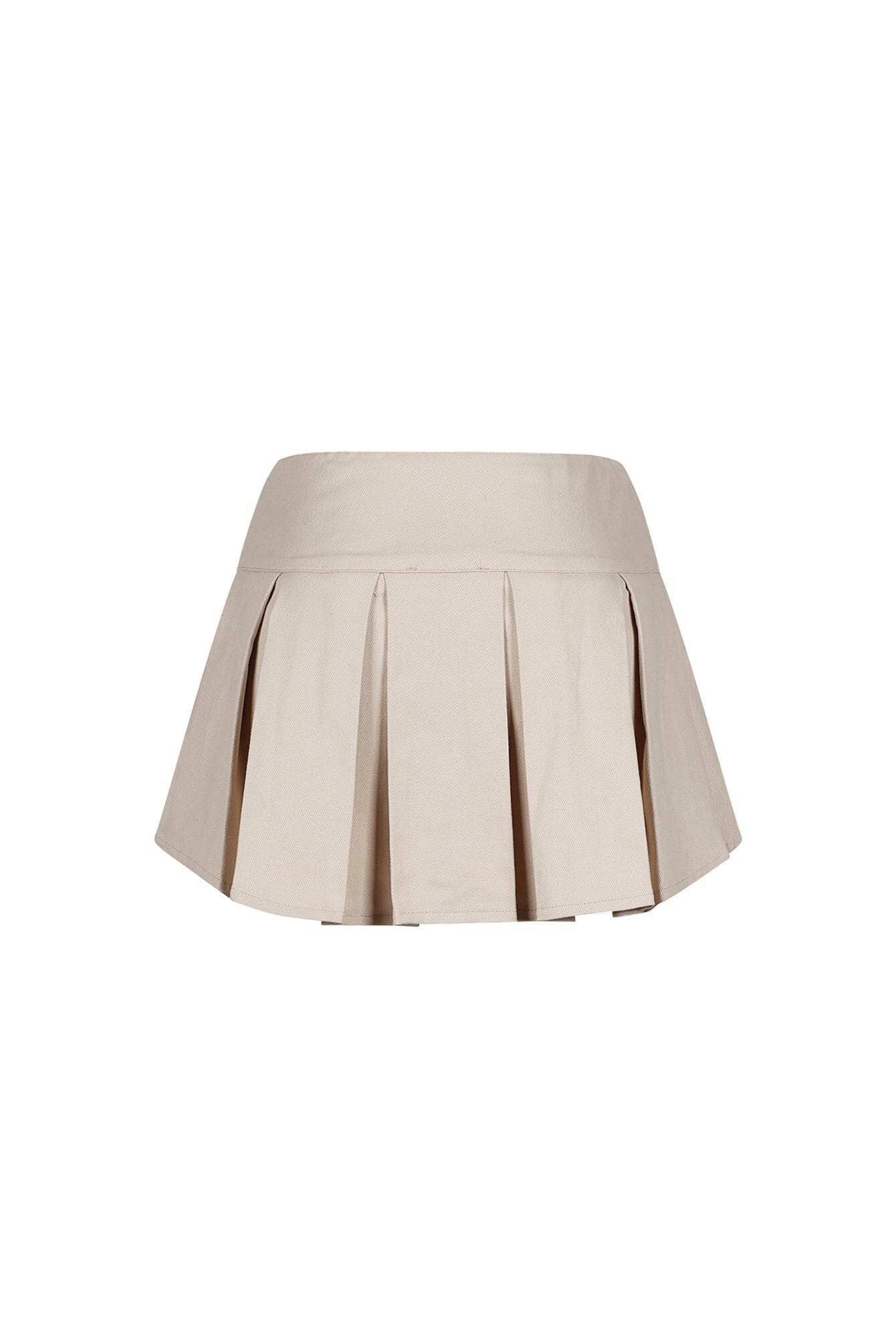 Mika Lace Up Pleated Mini Skirt - Image 5
