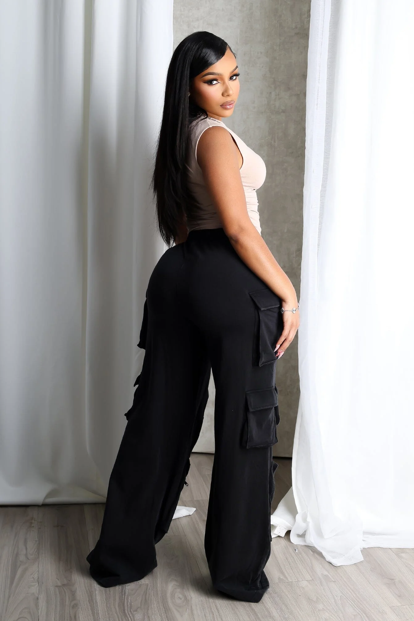 Minnie French Terry Cargo Pants - Image 3