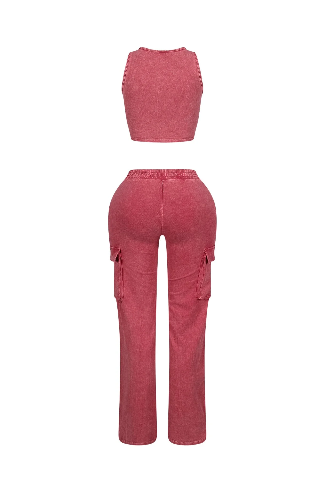 Money Dep Mineral Washed Top & Pants SET - Image 6