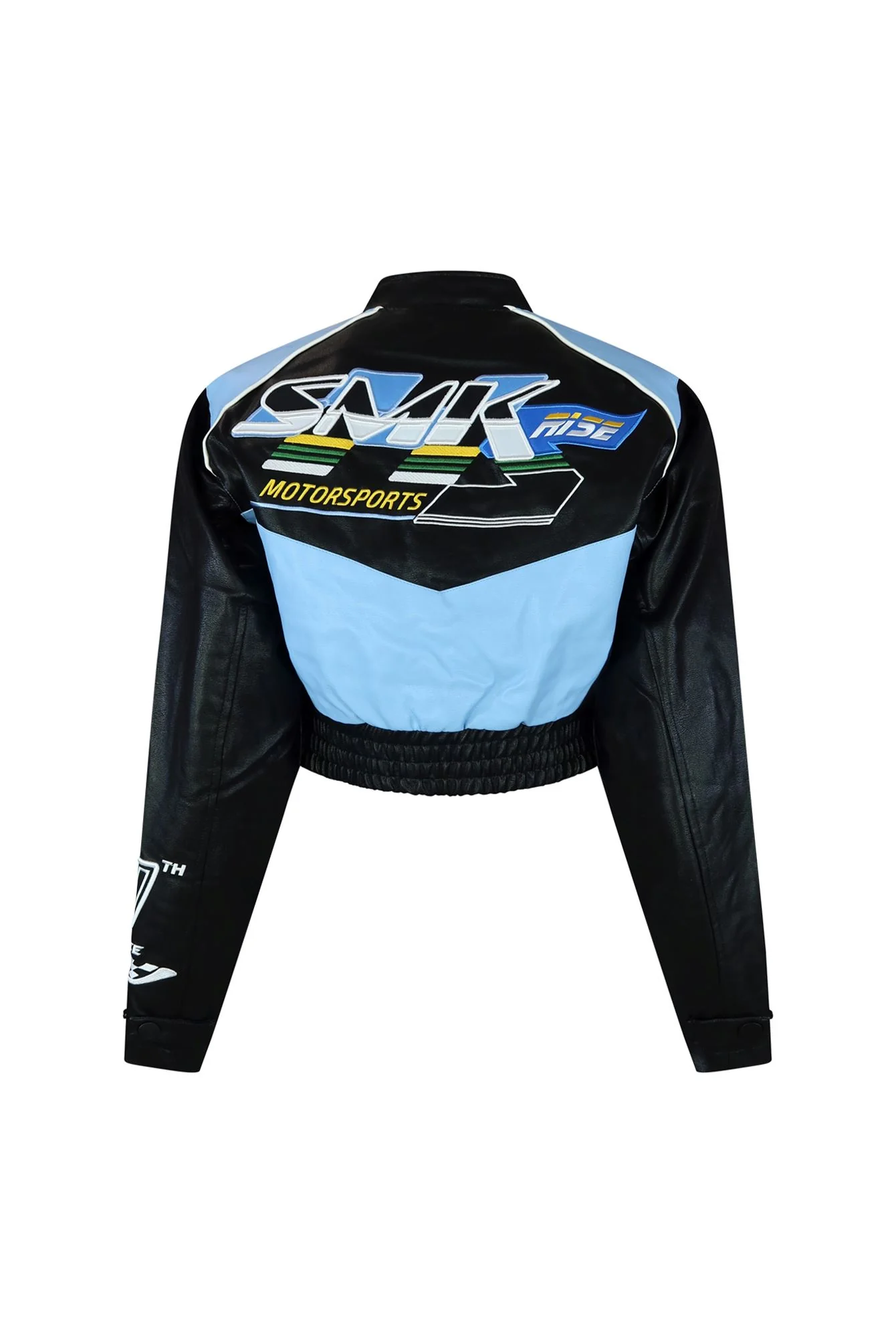 Motorsport Faux Leather Jacket - Image 8