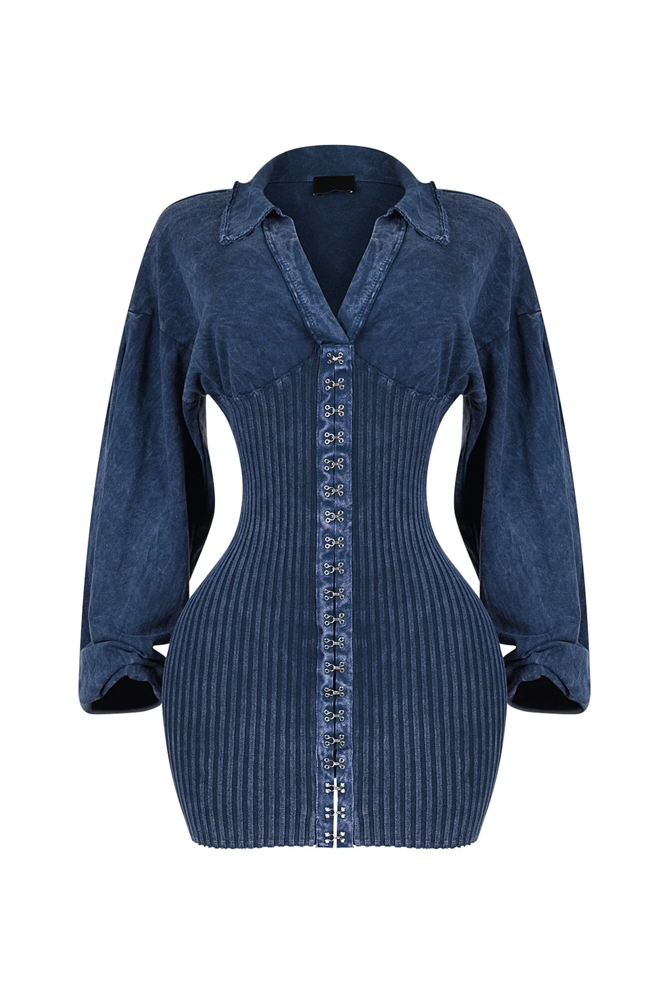 Natasha Mineral Washed Corset Mini Dress - Image 6