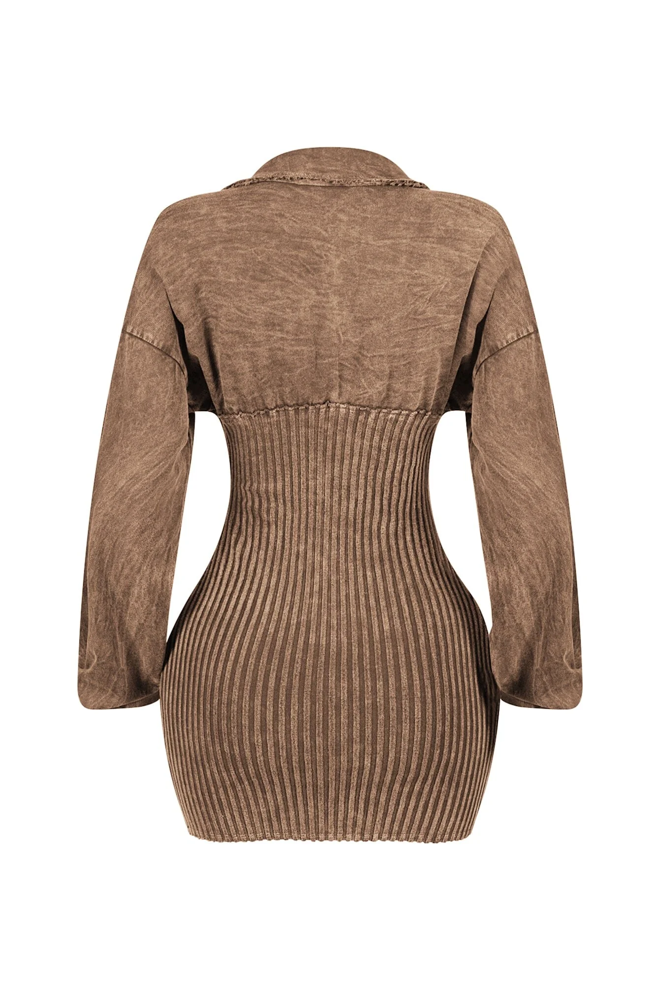 Natasha Mineral Washed Corset Mini Dress - Image 9