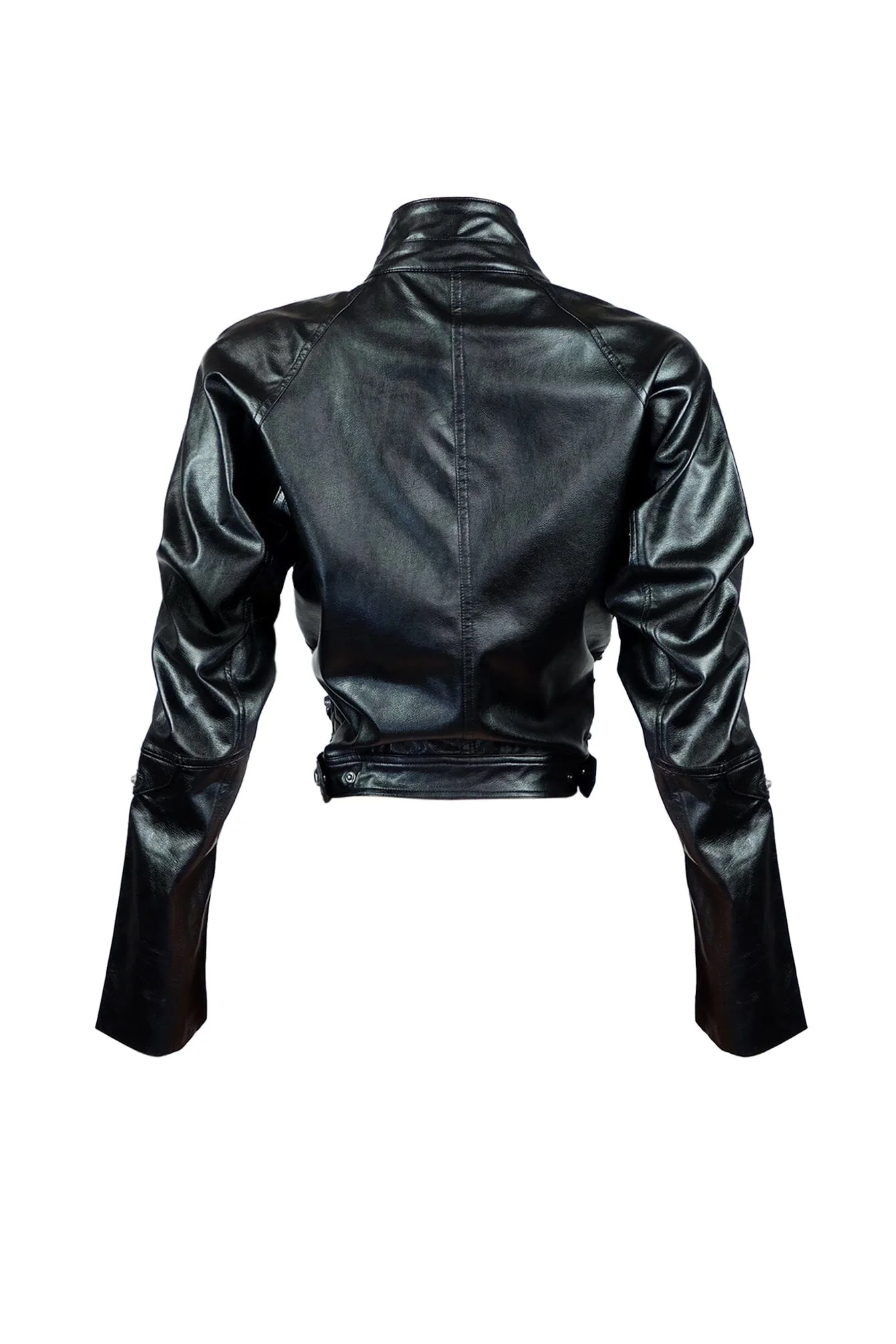 New Day PU Moto Zipper Jacket - Image 4