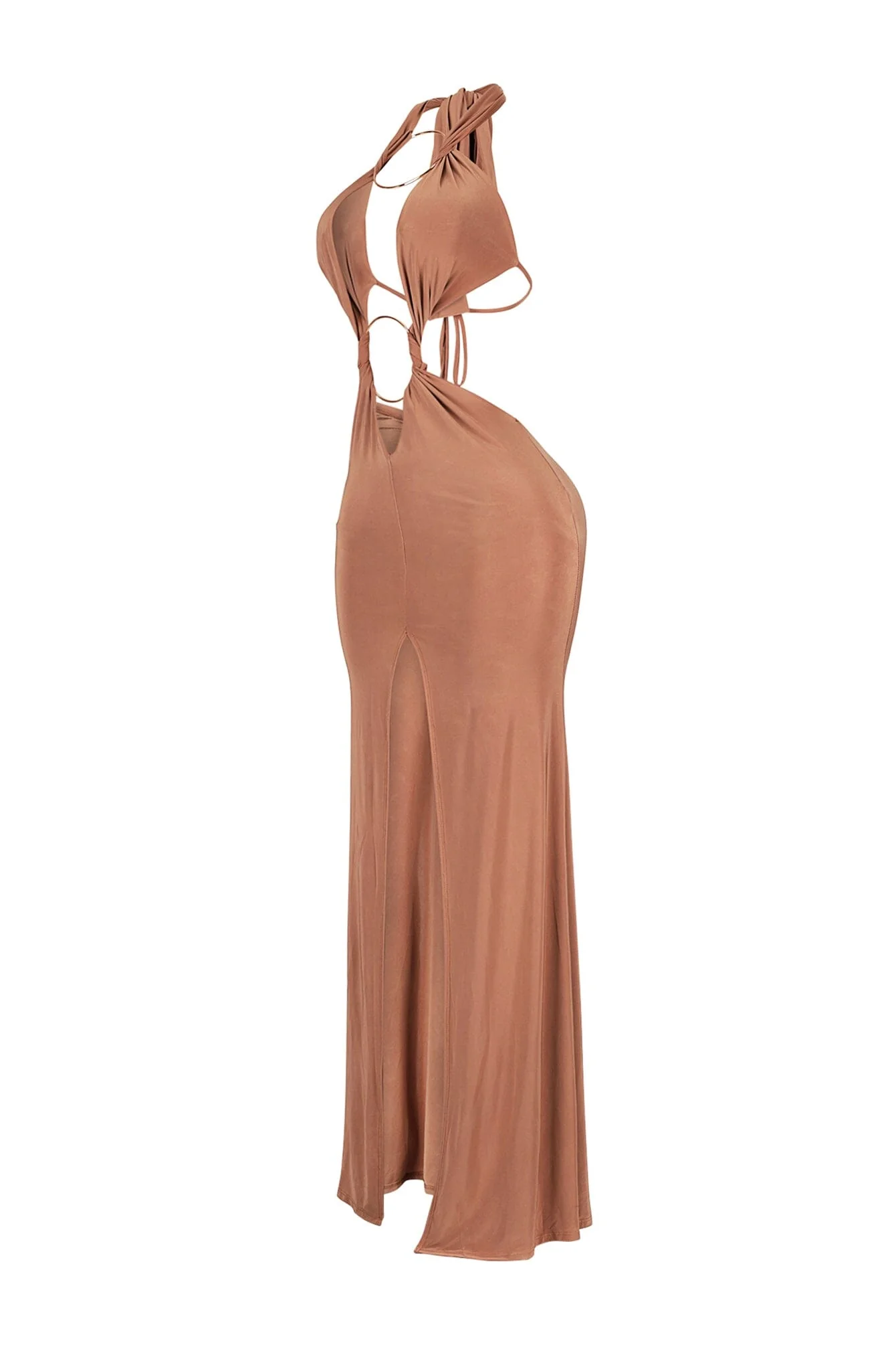 Nexus Halter O Ring Maxi Dress - Image 4