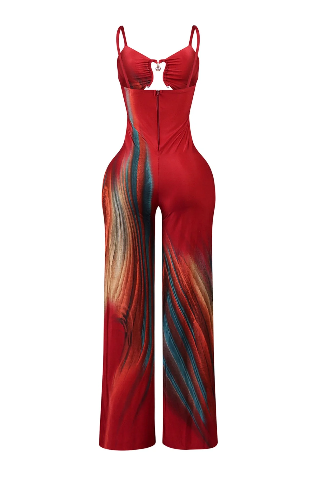 Playing Me Print Cami Jumpsuit - Image 11