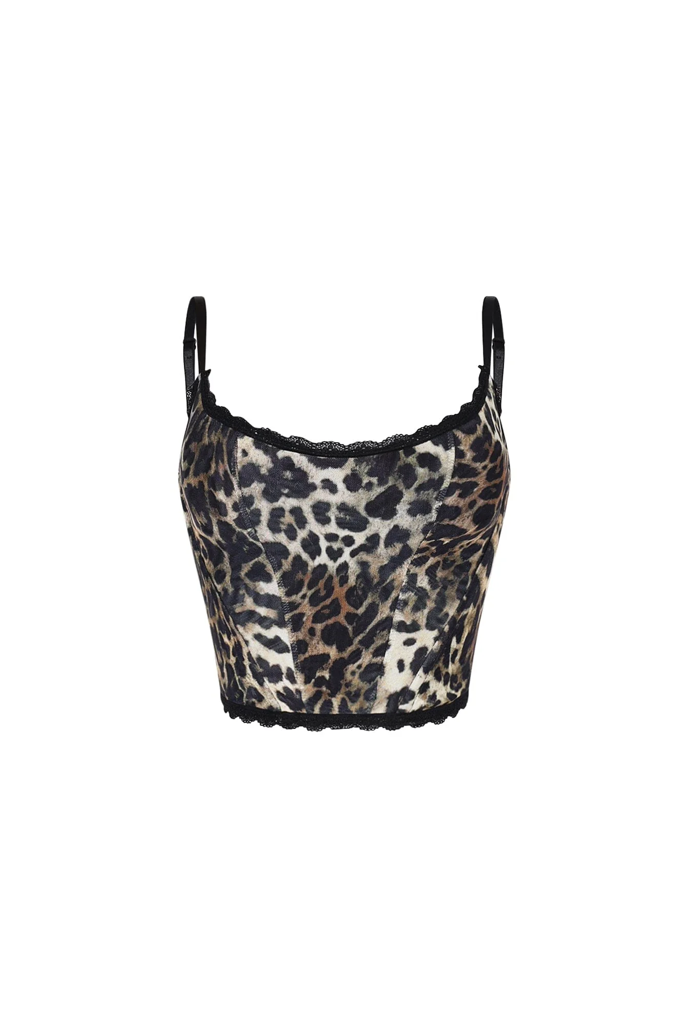 Prowl Leopard Lace Cami Top - Image 3