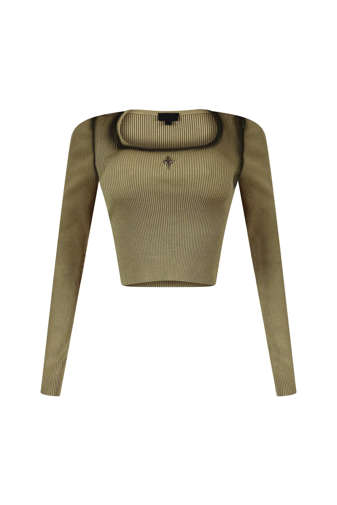 Real Emotion Washed Ribbed Top - Image 3