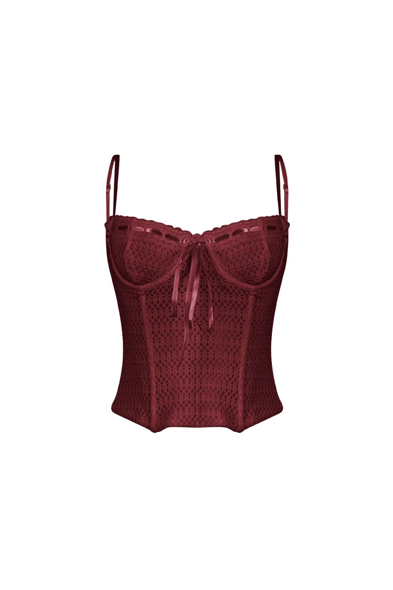 Ribbonelle Lace Bustier Top - Image 8