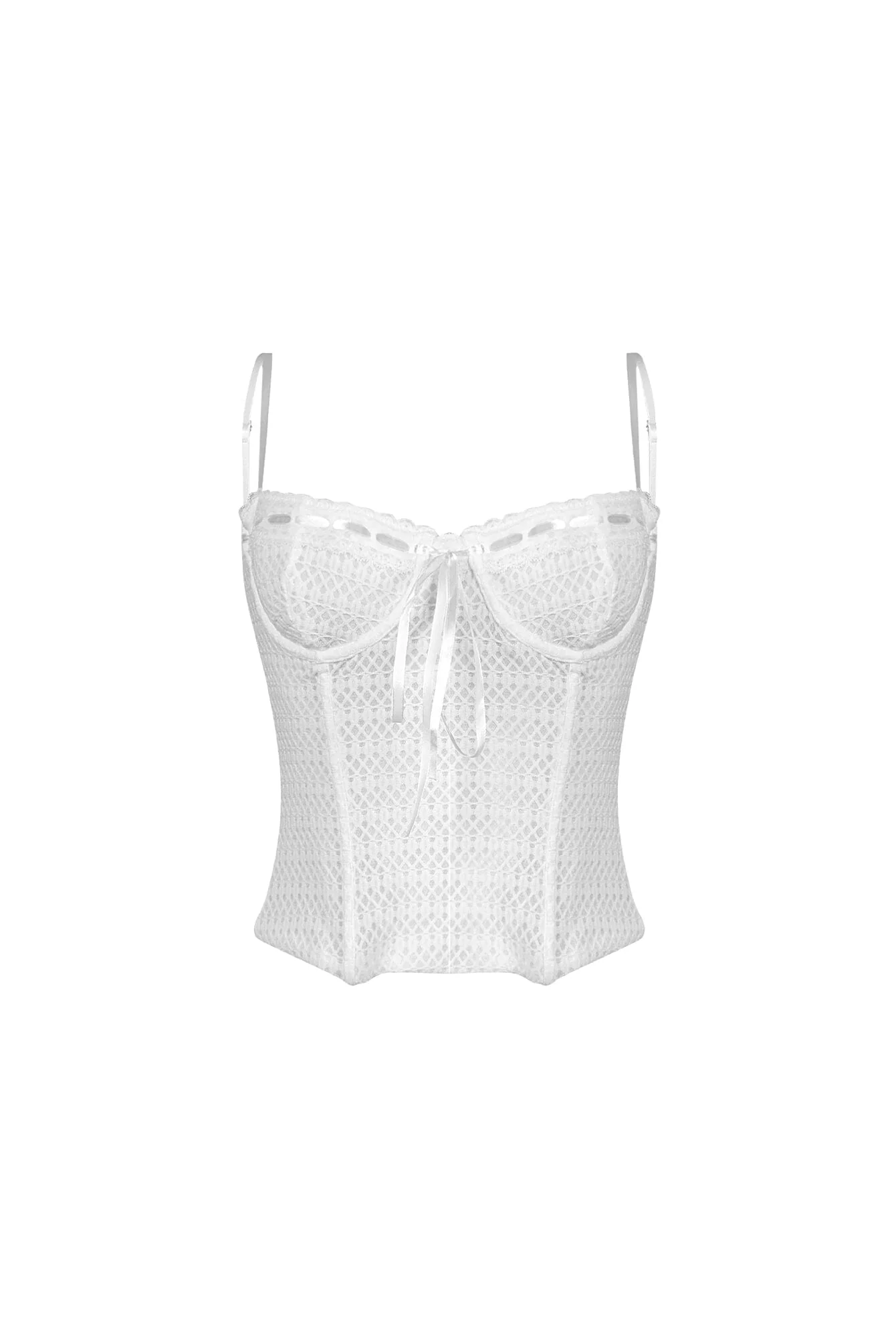Ribbonelle Lace Bustier Top - Image 9