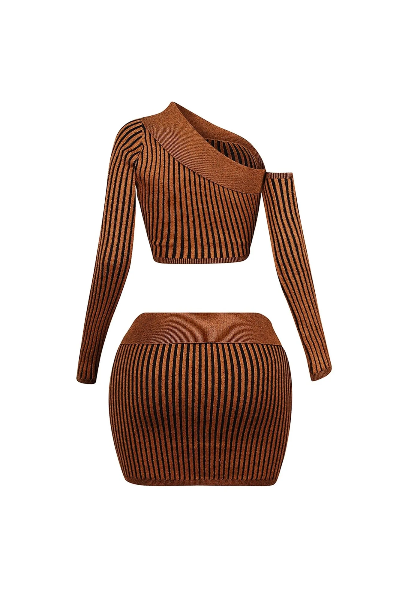 Romanticizing Fall Knit Top & Skirt SET - Image 10