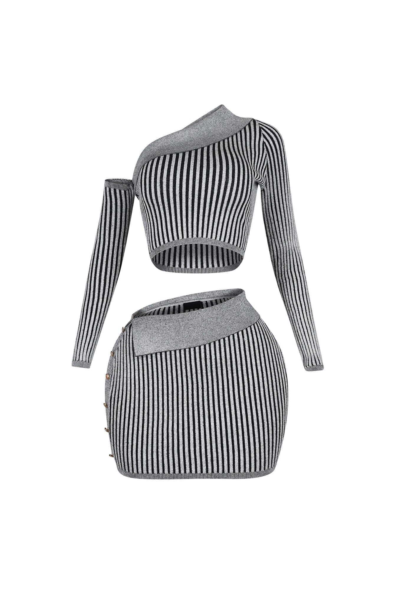 Romanticizing Fall Knit Top & Skirt SET - Image 5