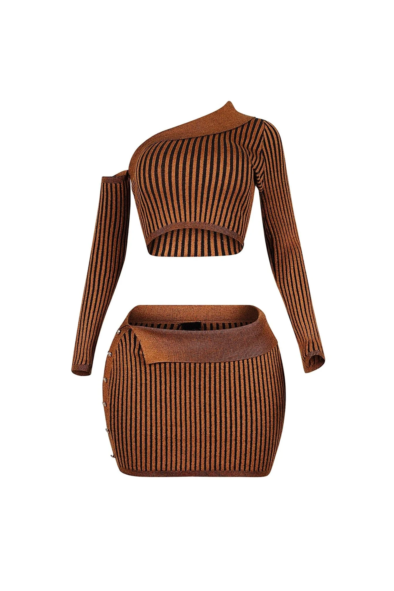 Romanticizing Fall Knit Top & Skirt SET - Image 6