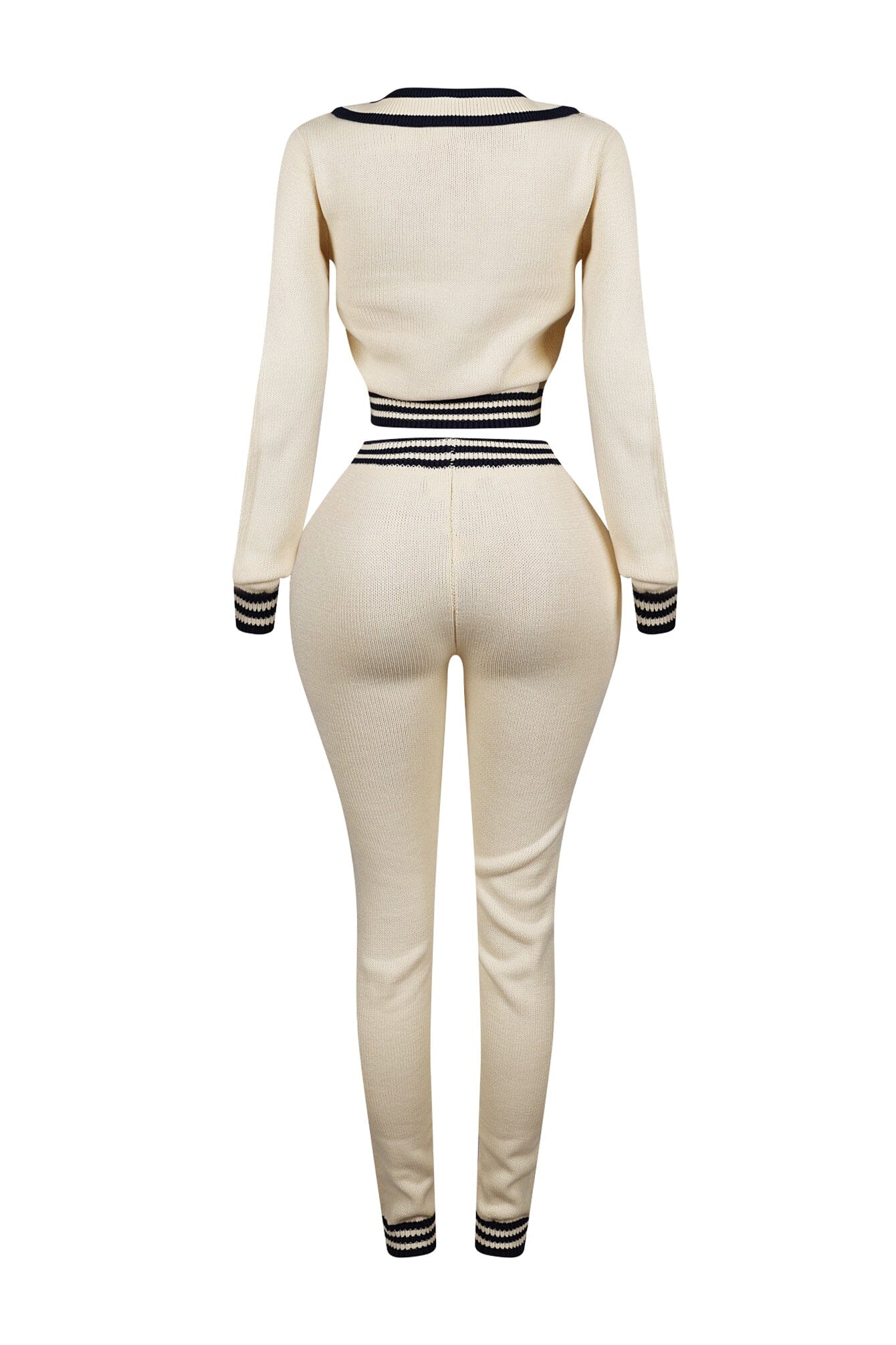 Sandie Graphic Knit Top & Leggings SET - Image 6