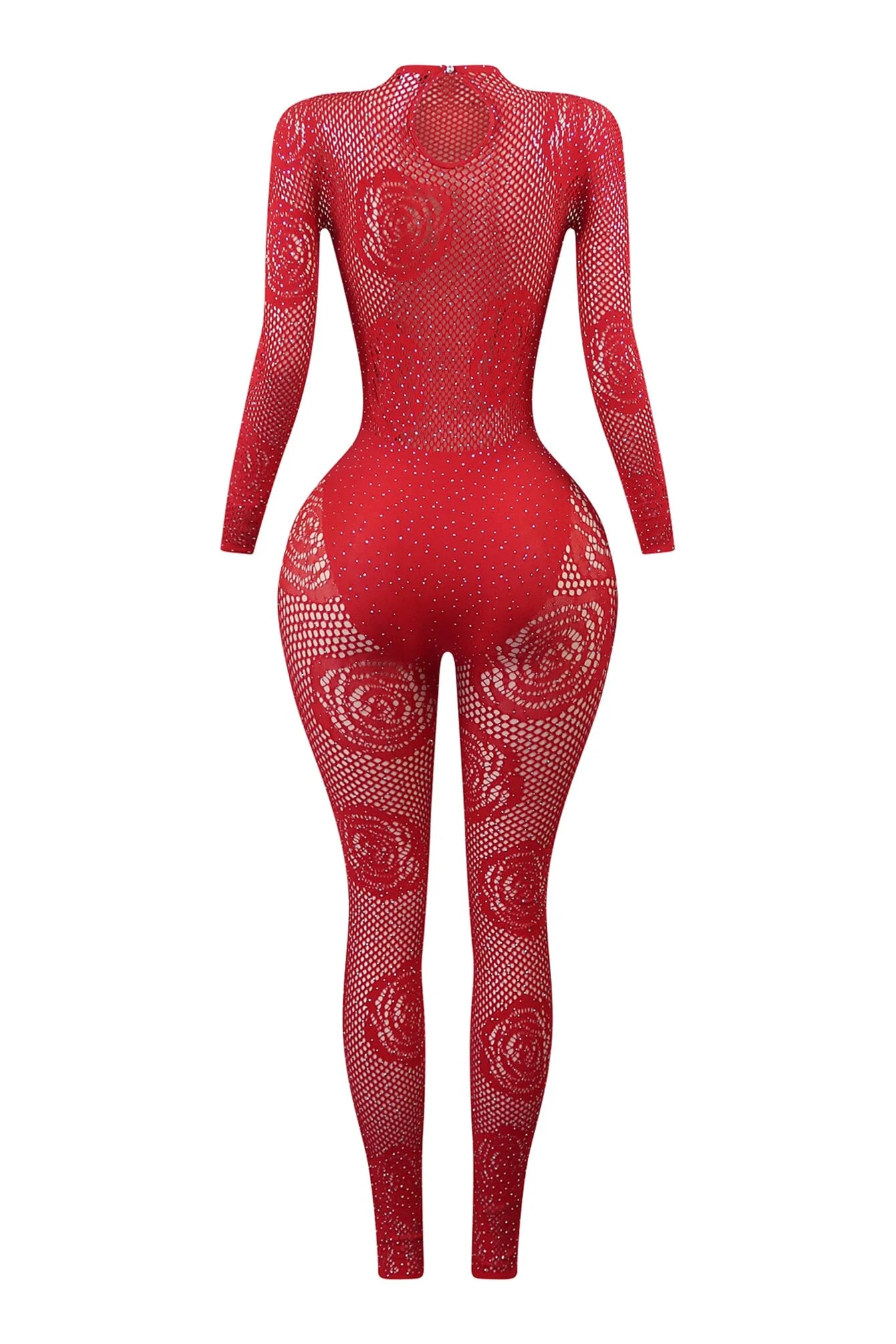 Savage Moment Rhinestone Seamless Jumpsuit - Image 7