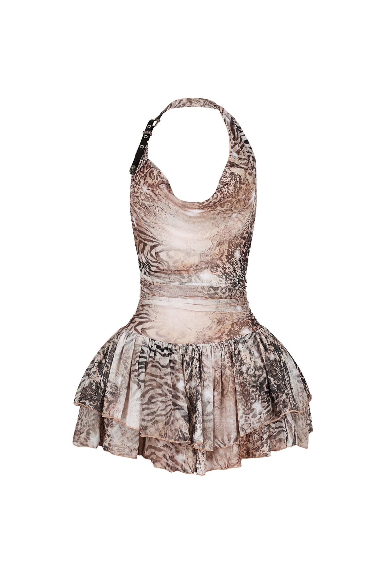 Shane Animal Print Mini Dress - Image 6