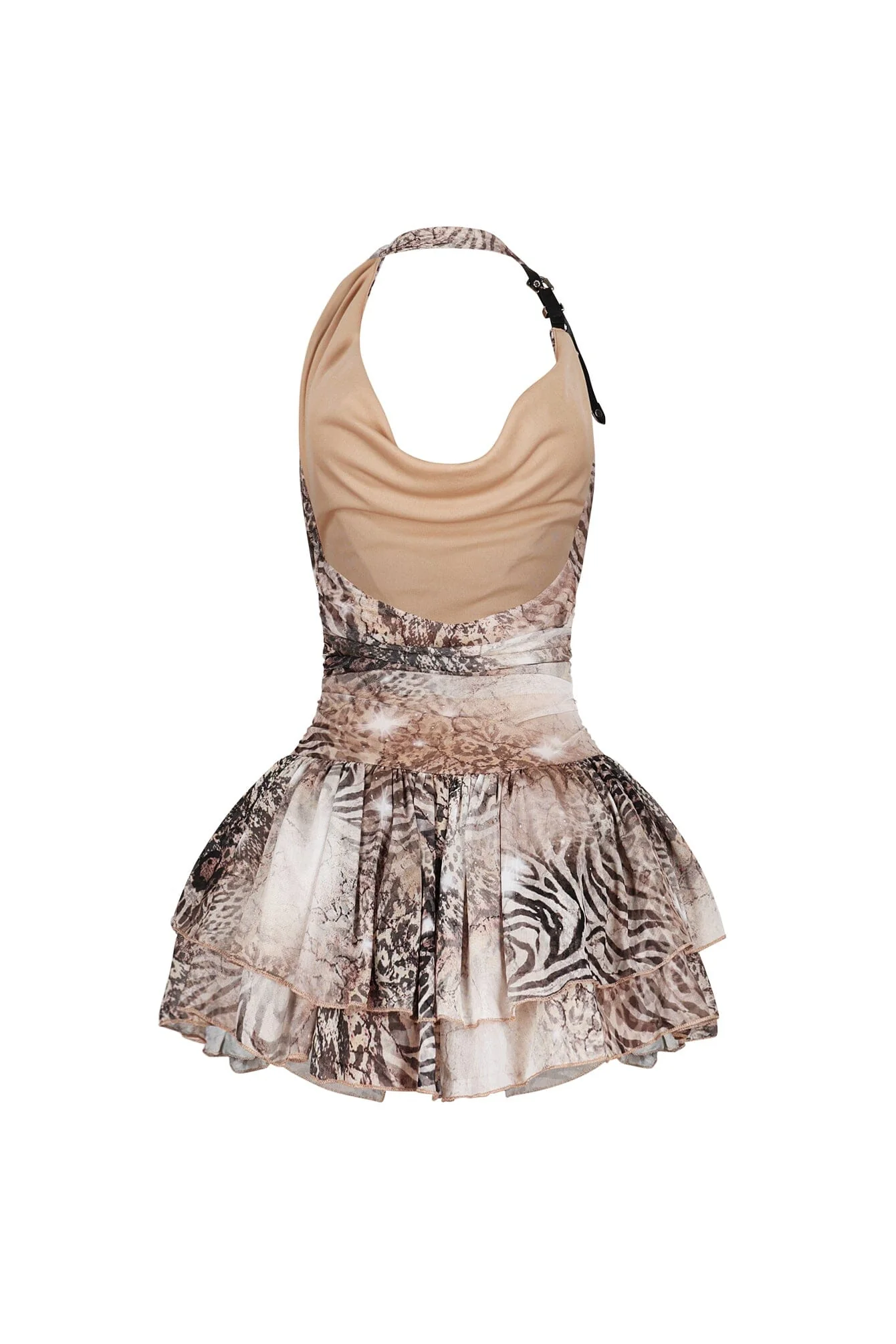 Shane Animal Print Mini Dress - Image 8