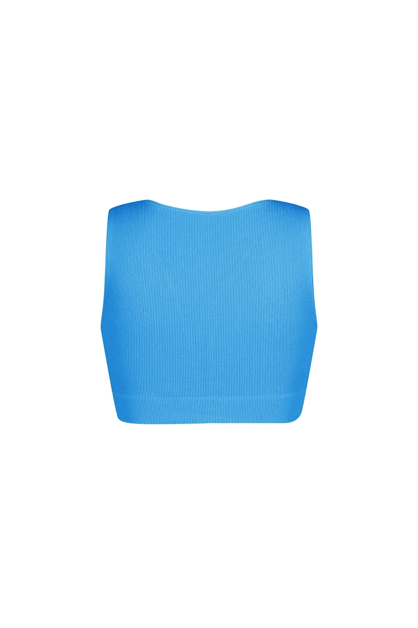 Silva Ribbed V Neck Clasp Top - Image 15