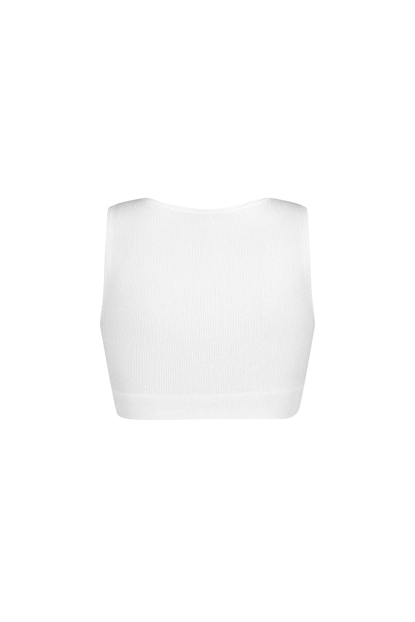 Silva Ribbed V Neck Clasp Top - Image 16