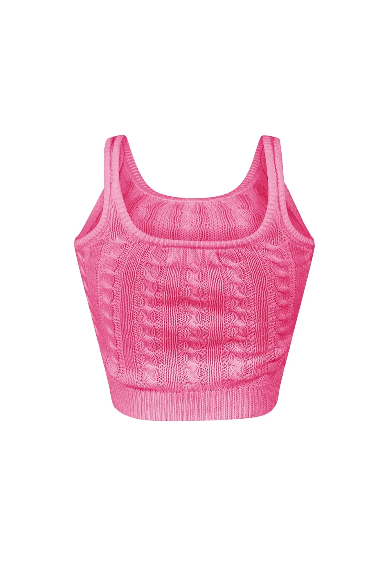 Spice It Up Cable Knit Tank Top - Image 10
