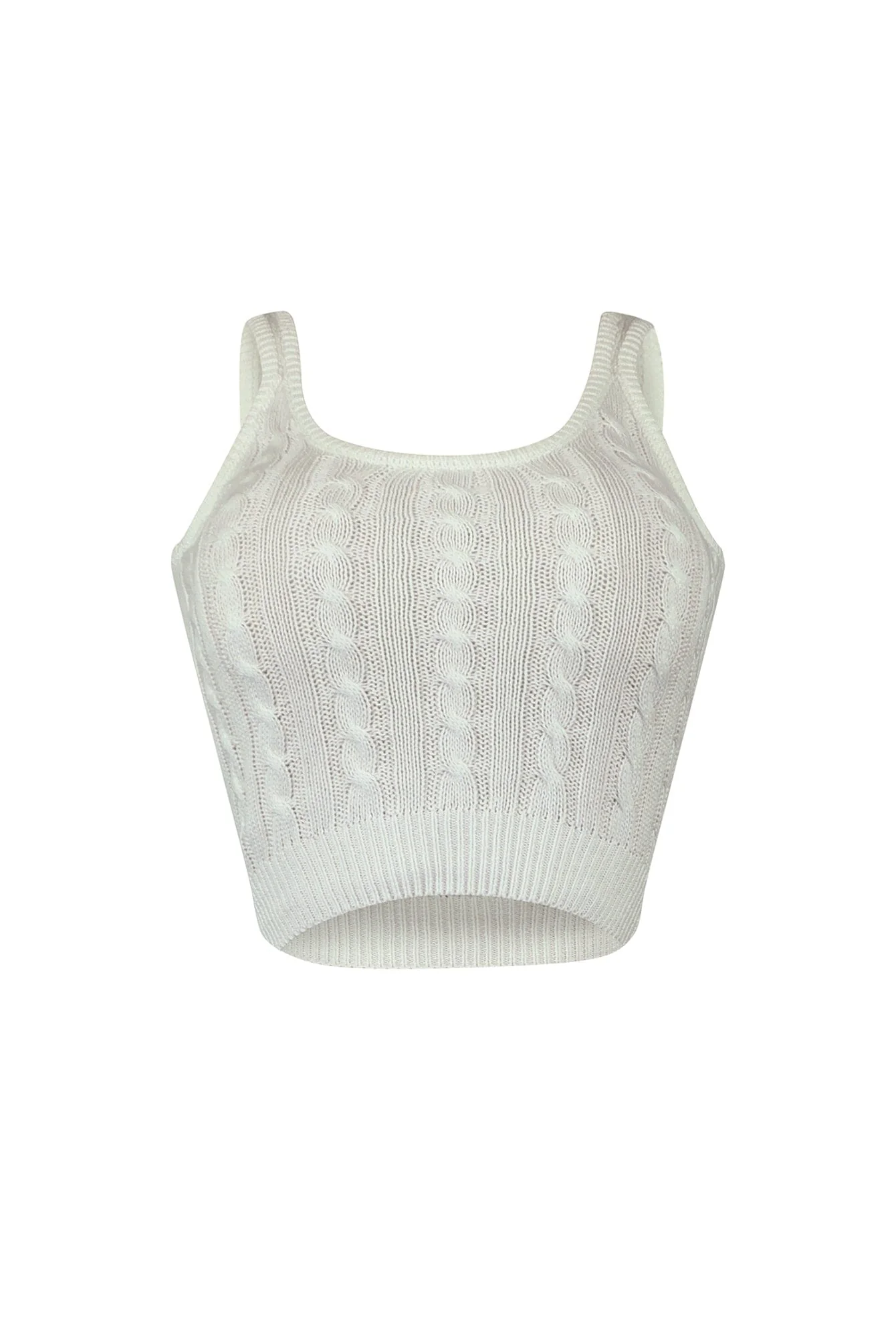 Spice It Up Cable Knit Tank Top - Image 6