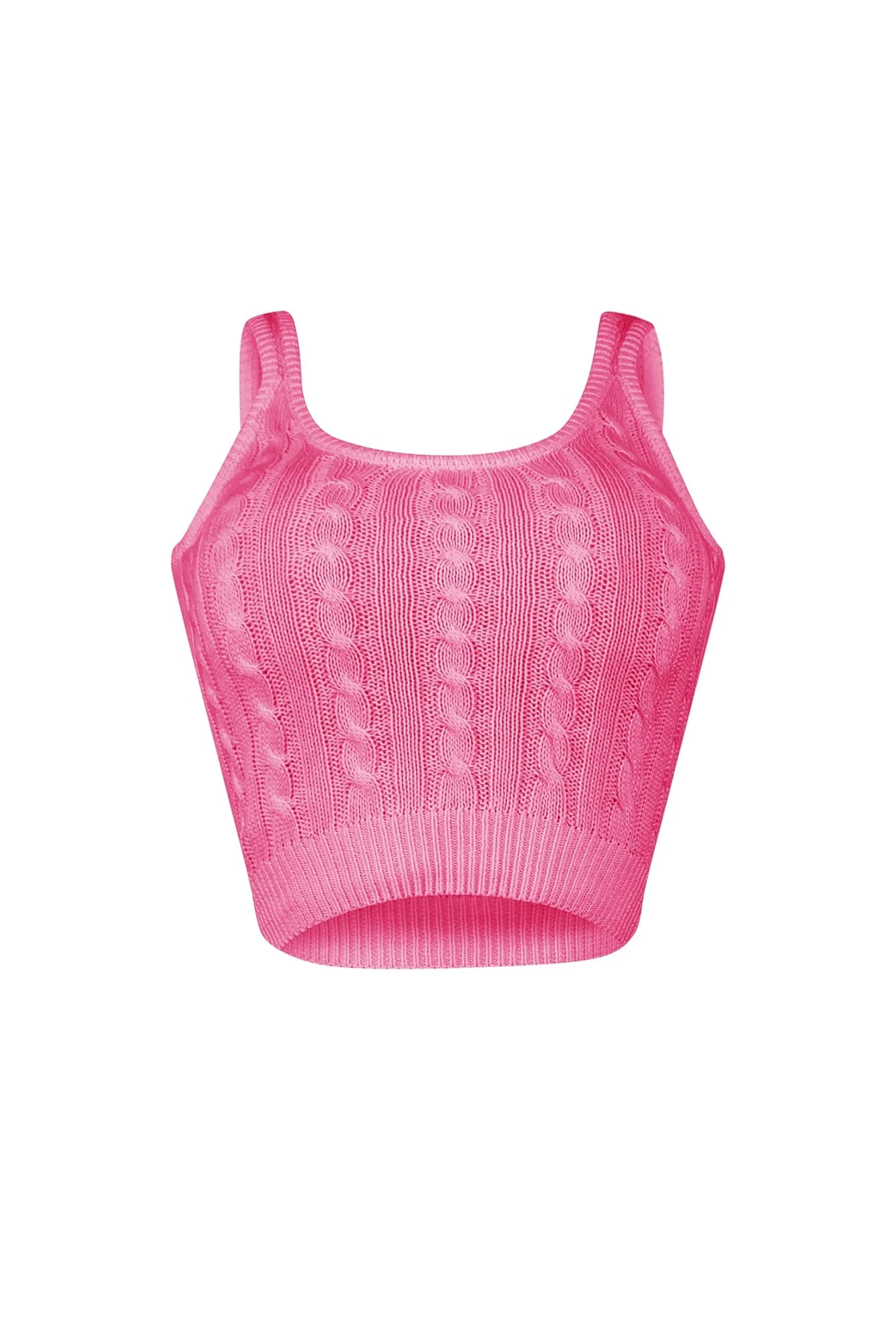 Spice It Up Cable Knit Tank Top - Image 7