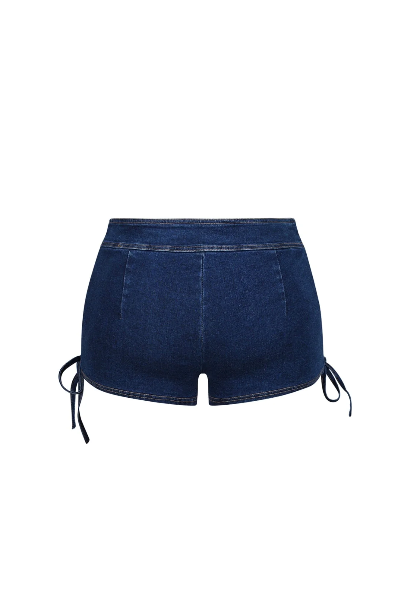 Tehran Stitching Denim Shorts - Image 5