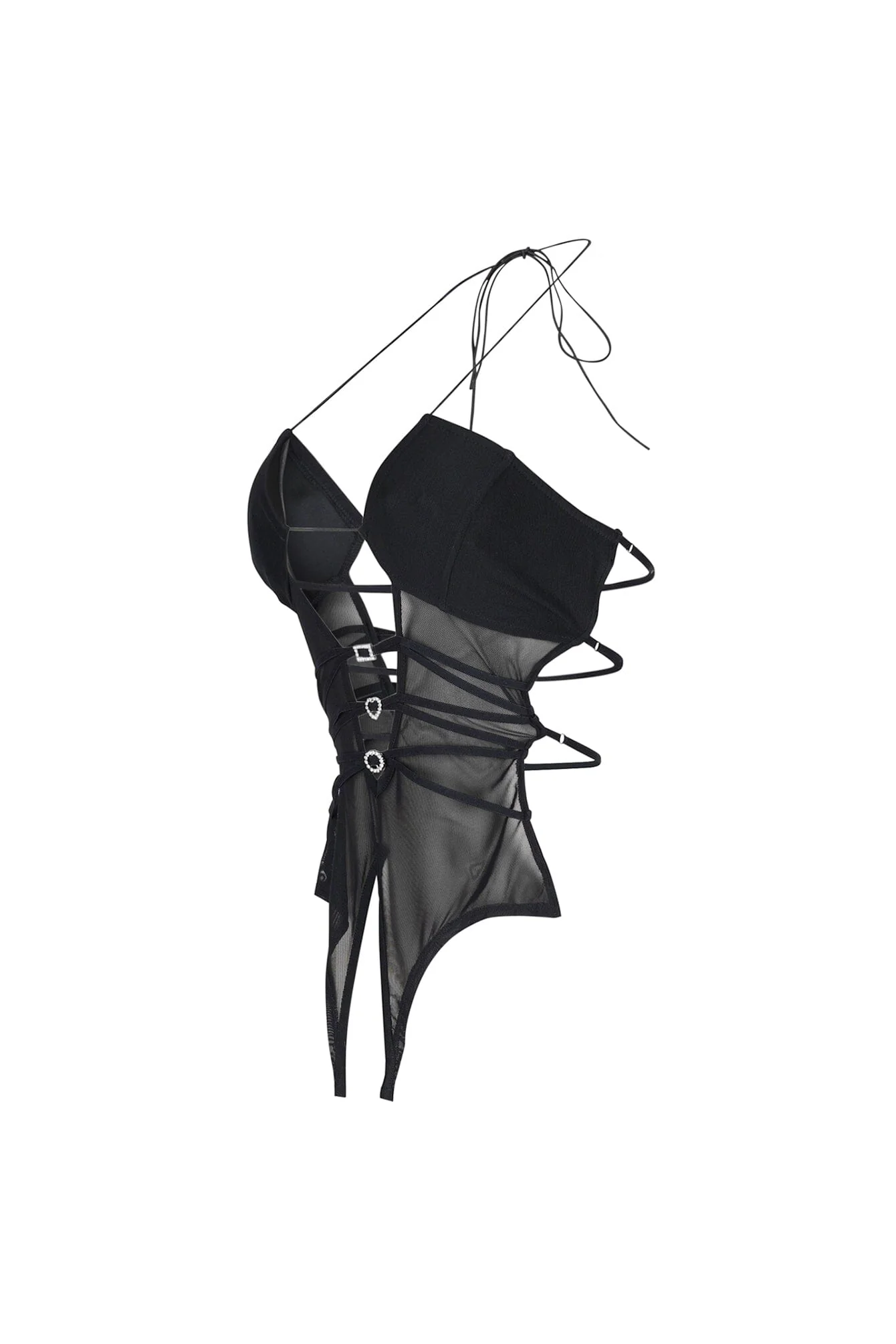 Tenebria Halter Keyhole Top - Image 4