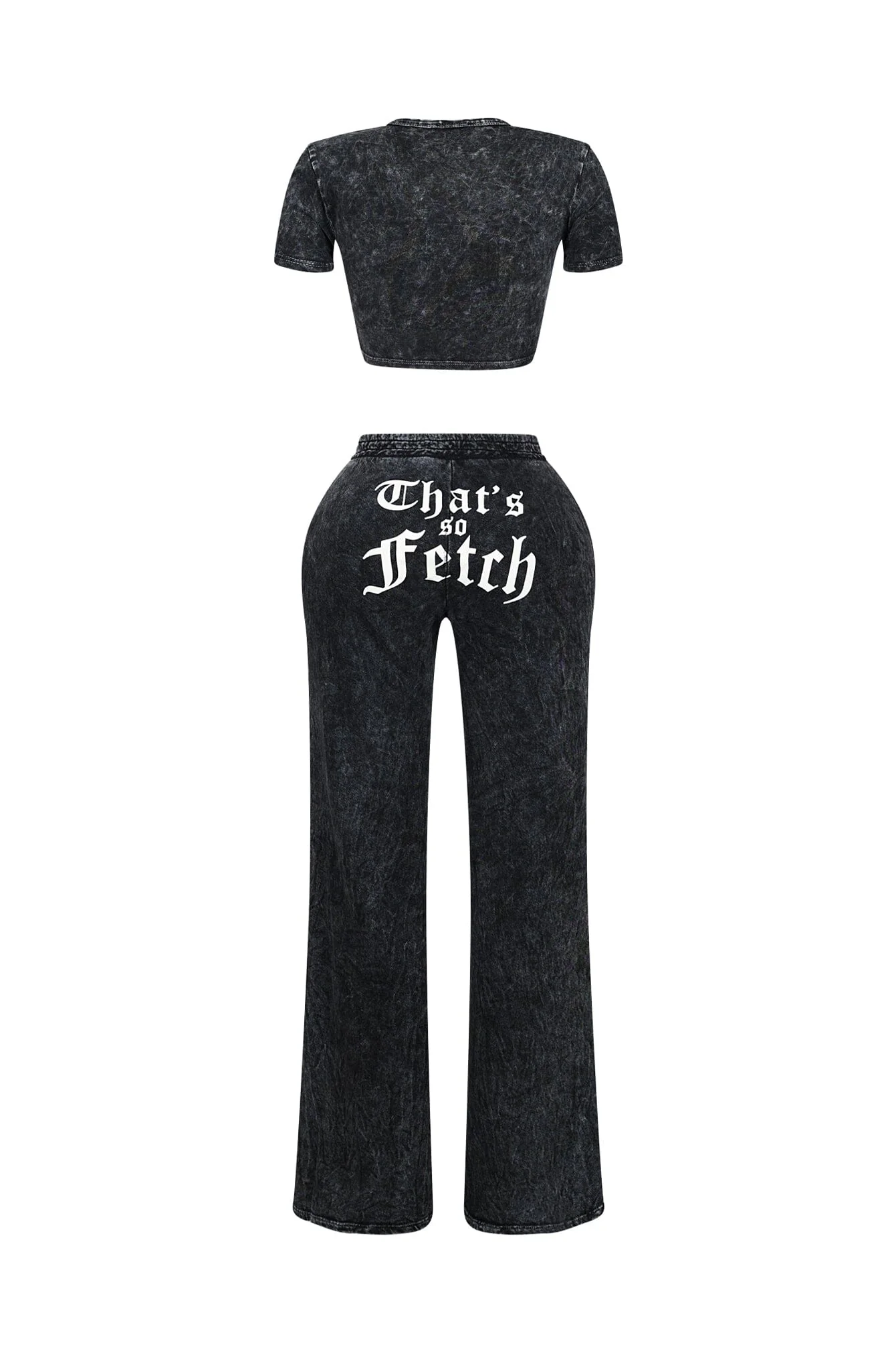 That's So Fetch Mineral Washed Top & Pants SET - Image 5