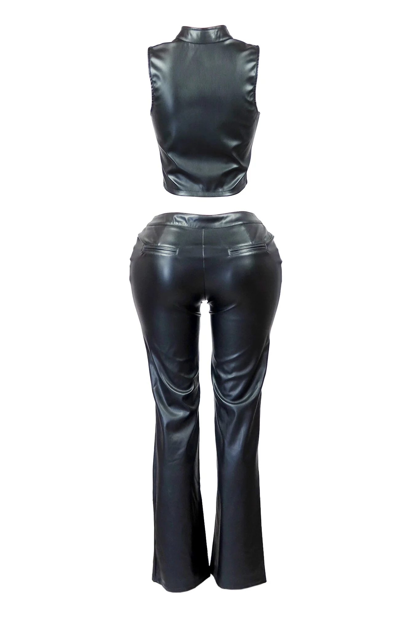 Tinashe PU Top & Pants SET - Image 5