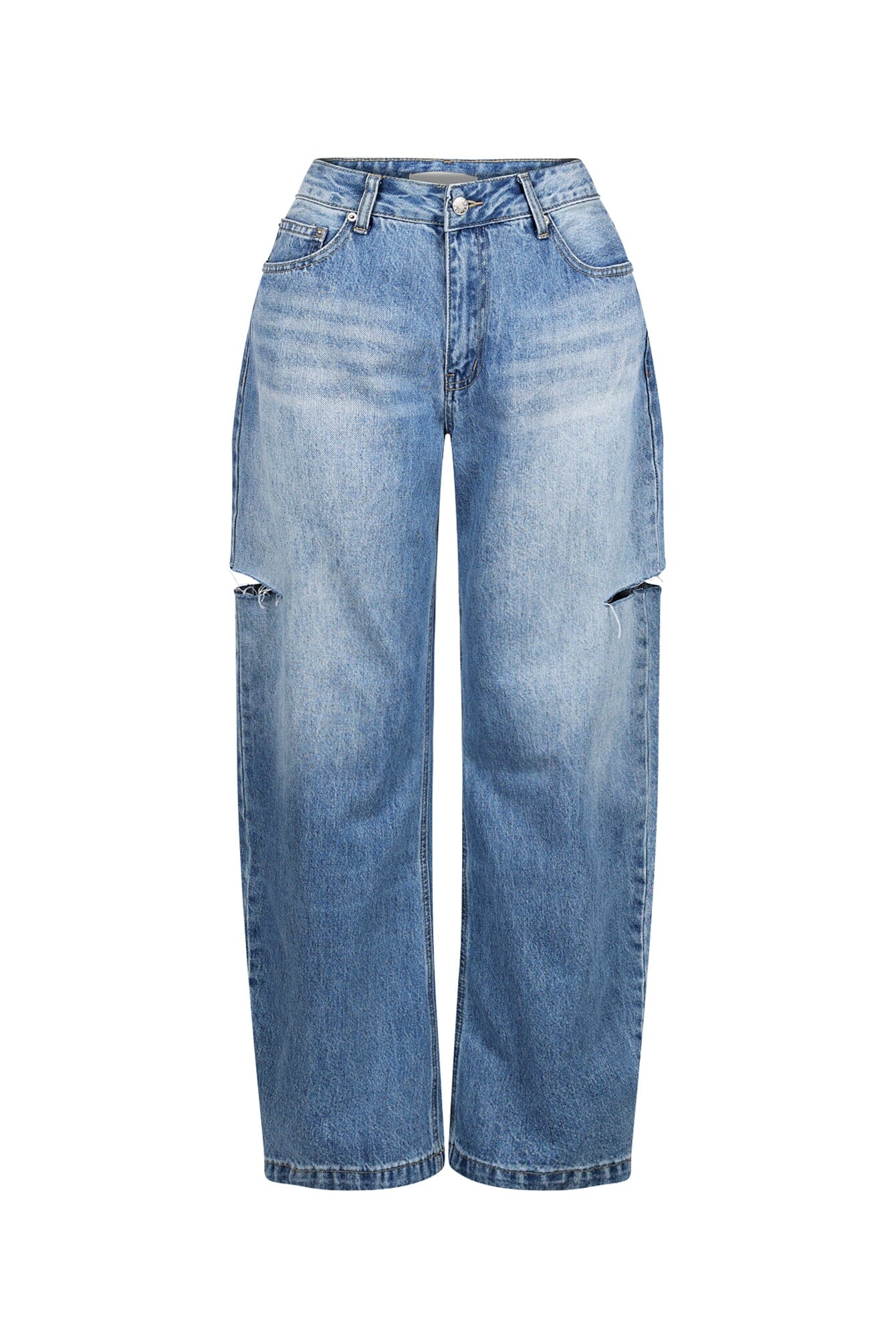 Tomboy Baggy Fit Carpenter Denim Jeans - Image 3