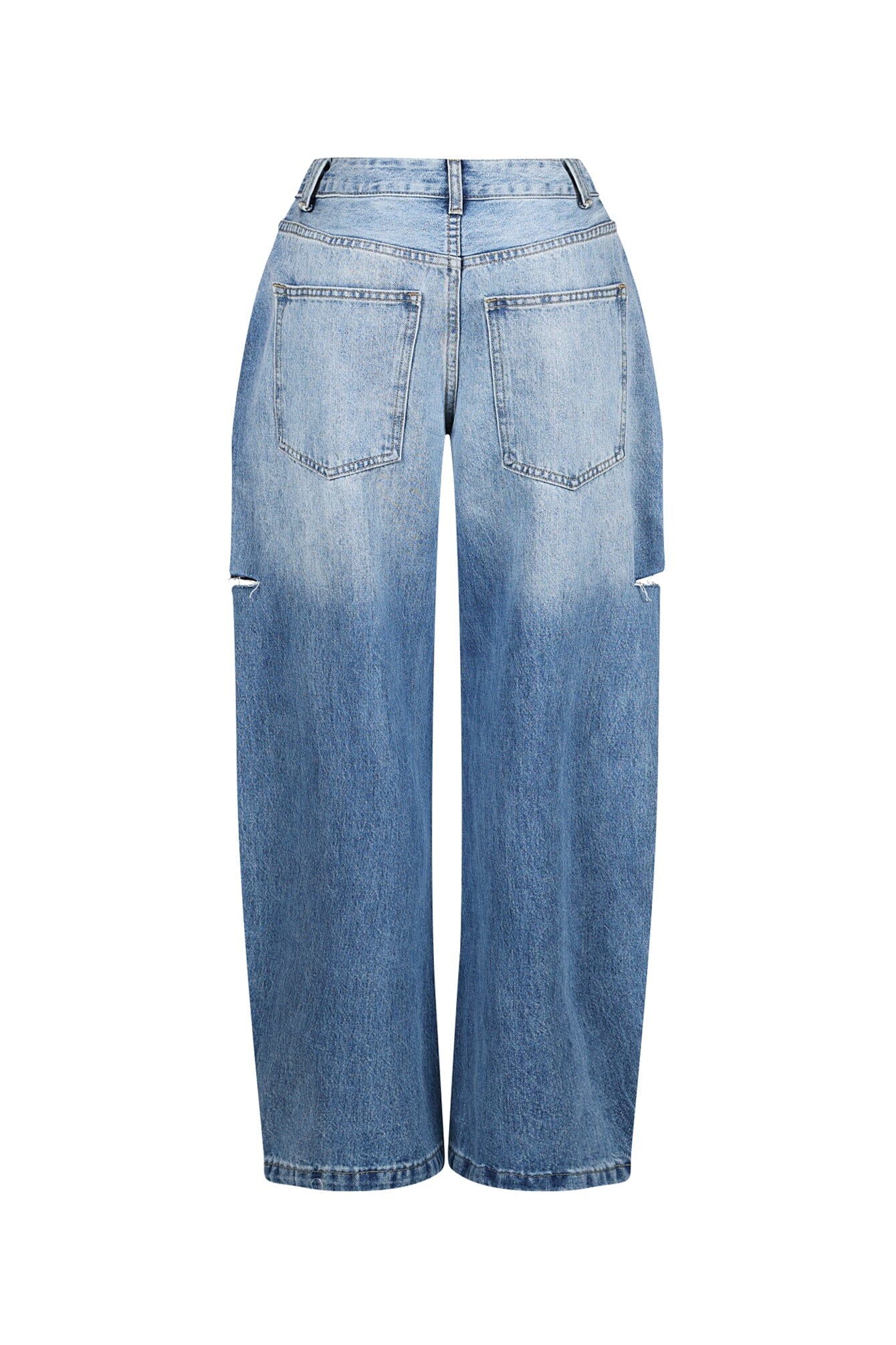 Tomboy Baggy Fit Carpenter Denim Jeans - Image 4