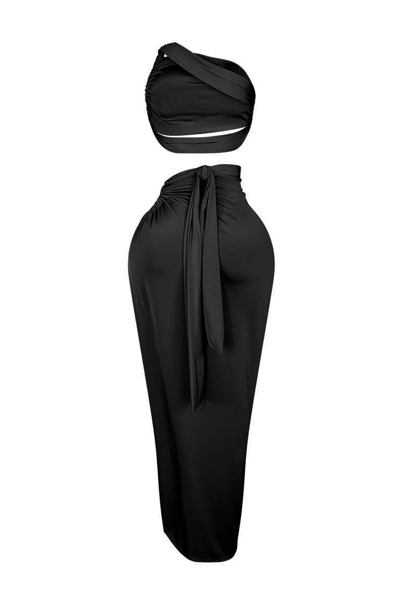 Truth Is Out One Shoulder Top & Skirt SET - Image 8