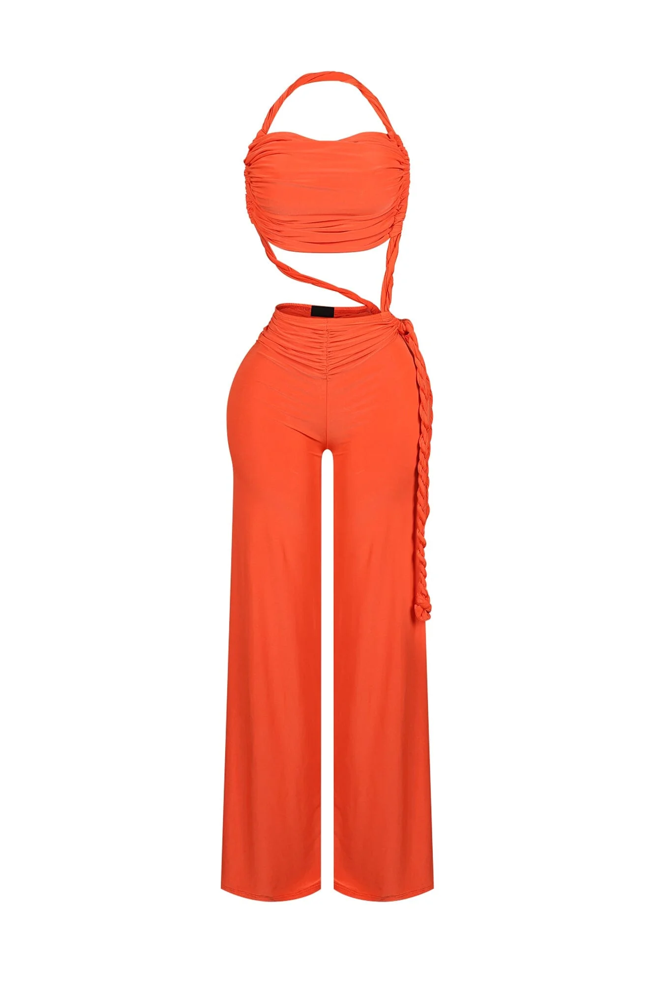 Ultra Cool Twist Cutout Wide Leg Jumpsuit - Image 4