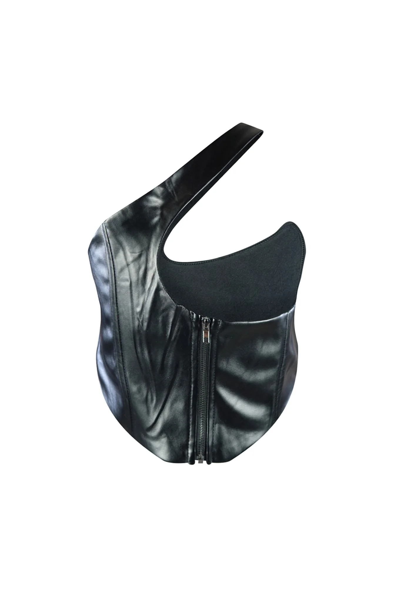 Vegabond One Shoulder Corset Top - Image 5