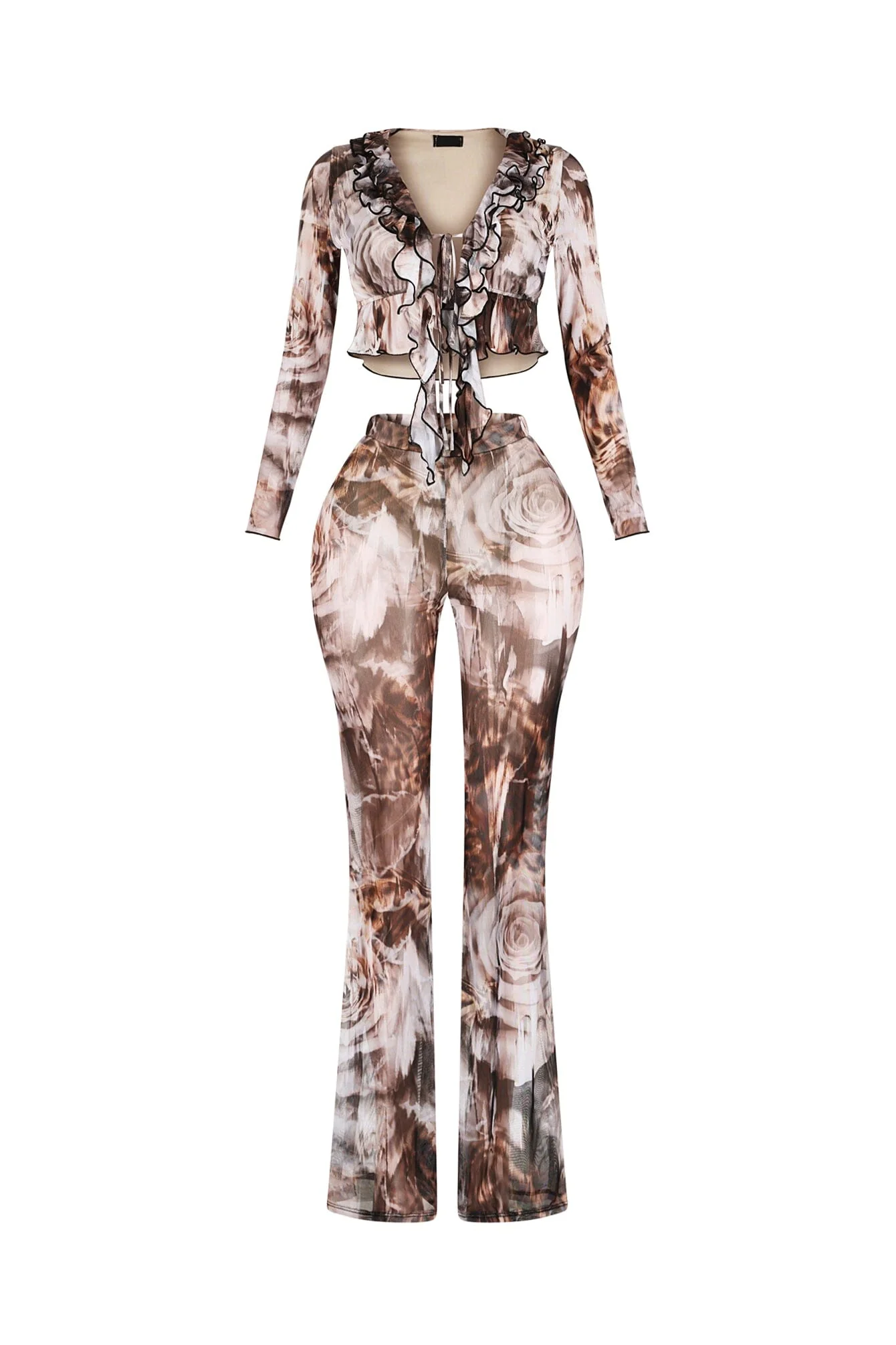 Whimsy Flare Top & Pants SET - Image 3