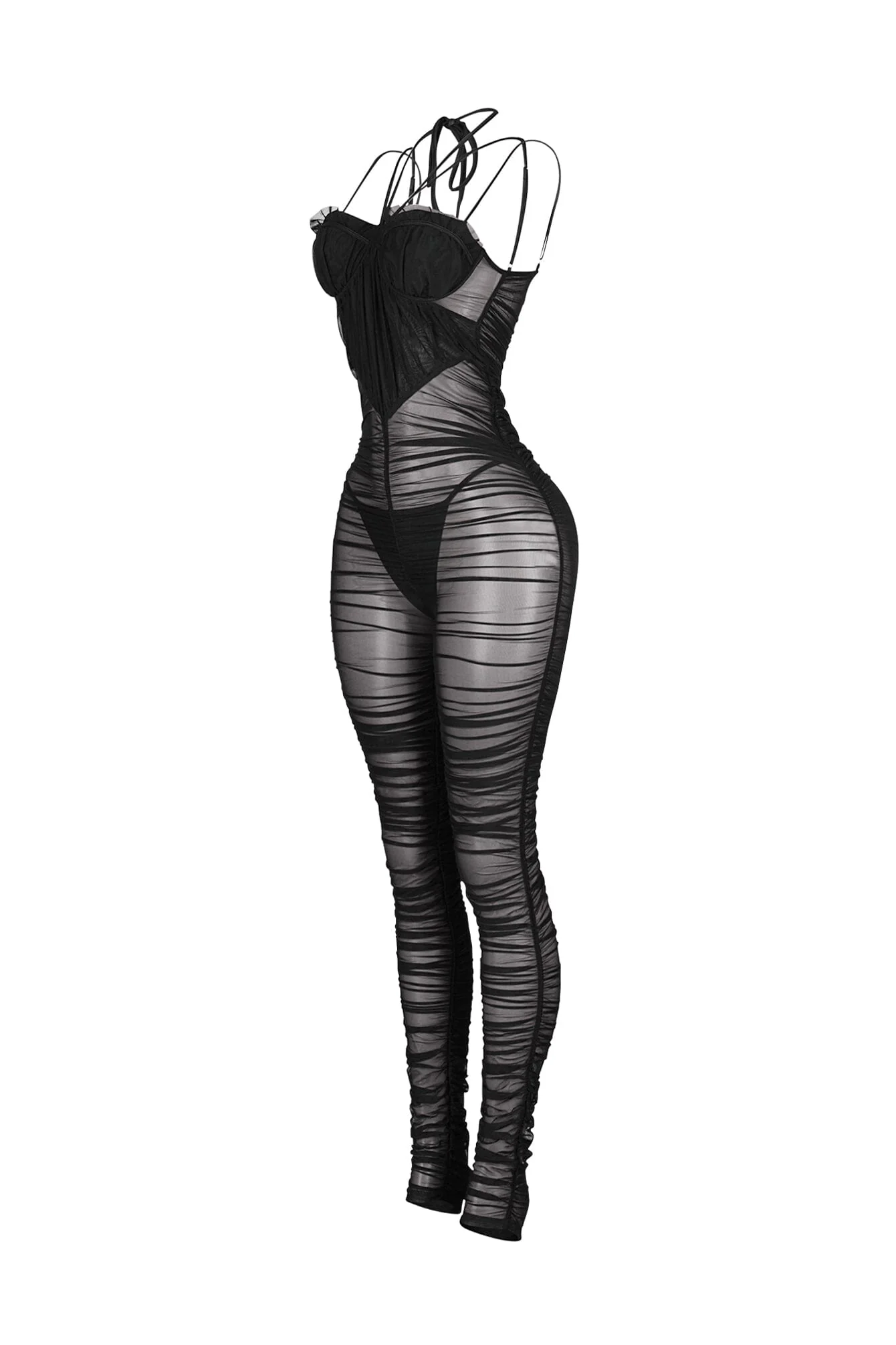 Whisper in Mesh Jumpsuit - Image 4