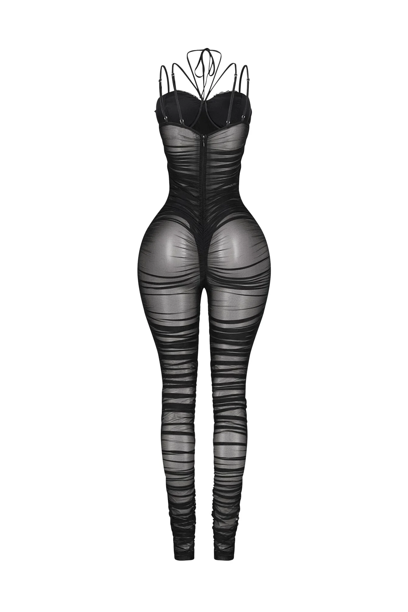 Whisper in Mesh Jumpsuit - Image 5