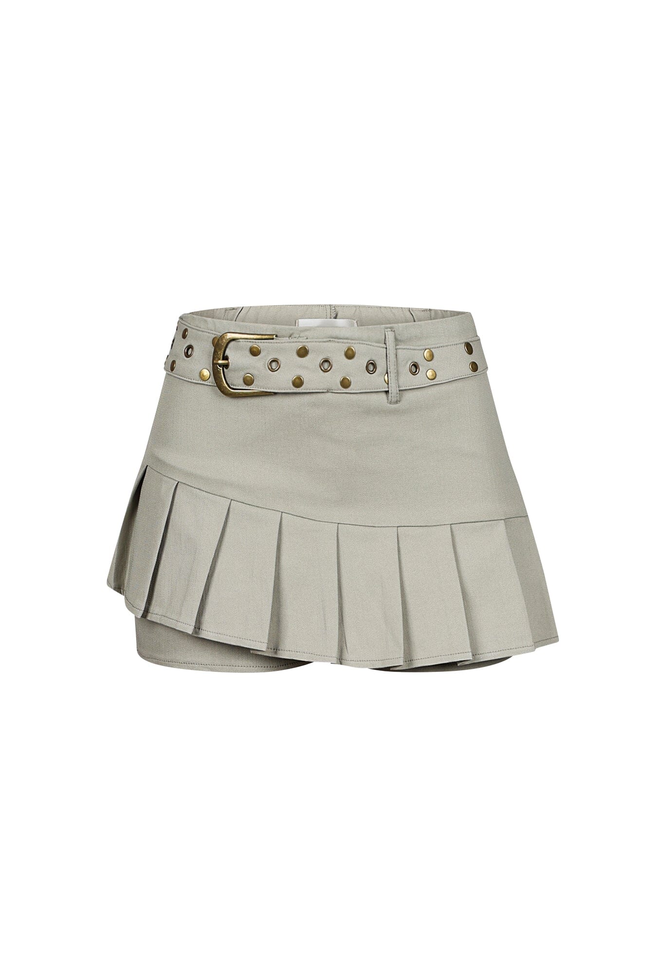 Xandy Belted Micro Mini Skirt - Image 4